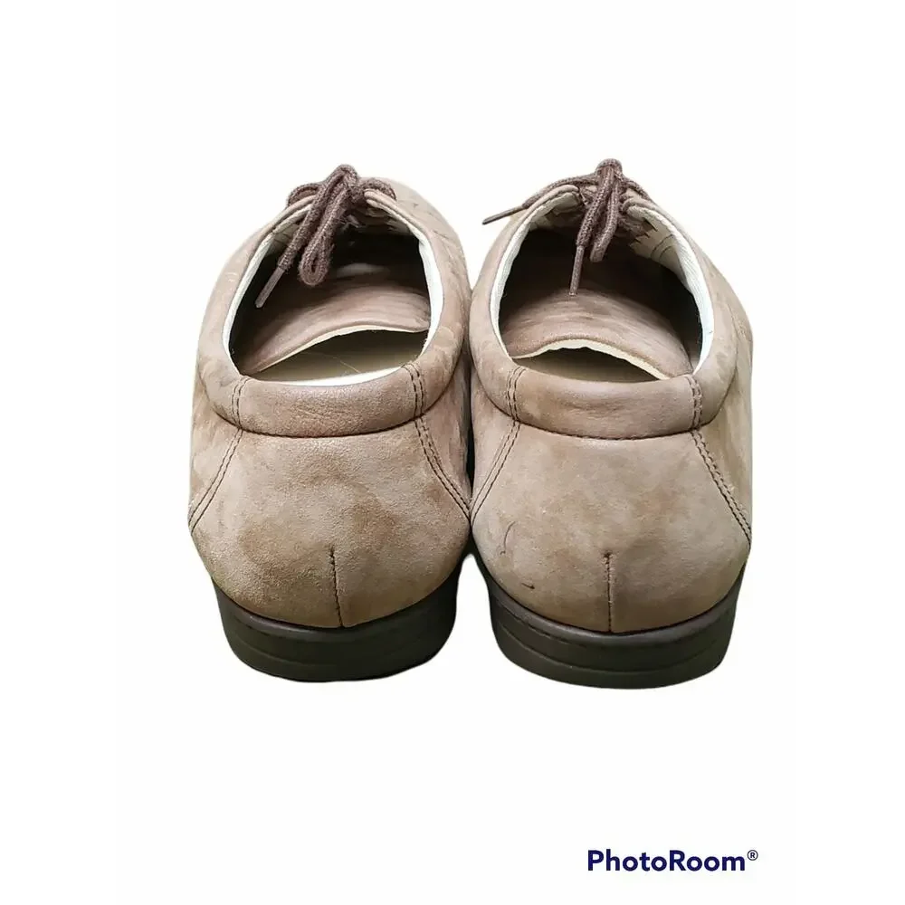 SAS Brown Tripad Comfort Oxfords Comfort Dress Casual Shoes Made is USA